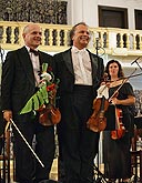 Váslav Hudeček (Geige), Petr Schöne (Baryton), Prager Kammerorchester, Schlossreitschule, 17.8.2007, Internationales Musikfestival Český Krumlov, Bildsquelle: Auviex s.r.o., Foto: Libor Sváček 