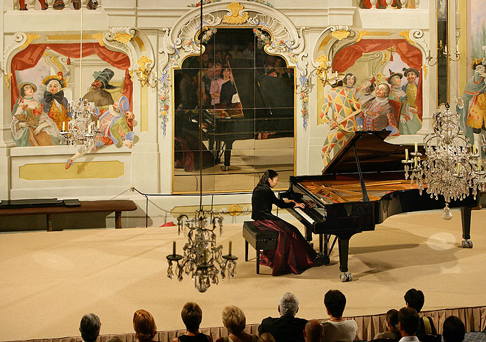 Klavier-Recital - Tomomi Okumura (Japan), Maskensaal, 23.8.2007, Internationales Musikfestival Český Krumlov, Bildsquelle: Auviex s.r.o., Foto: Libor Sváček