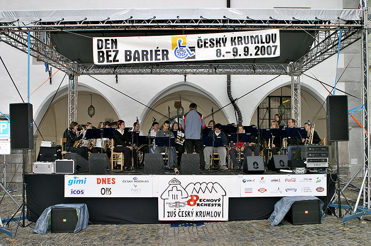 Disability Day, Day without Barriers, 8. - 9.9.2007, Český Krumlov, photo: © 2007 Lubor Mrázek