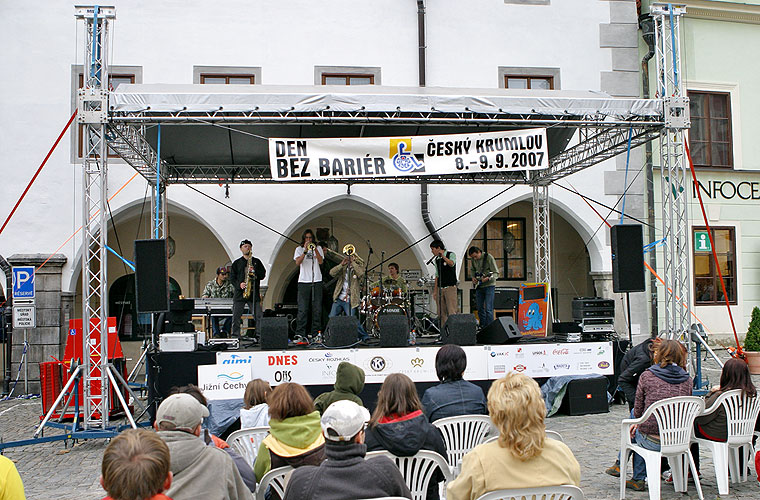 Disability Day, Day without Barriers, 8. - 9.9.2007, Český Krumlov, photo: © 2007 Lubor Mrázek