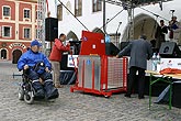 Disability Day, Day without Barriers, 8. - 9.9.2007, Český Krumlov, photo: © 2007 Lubor Mrázek 