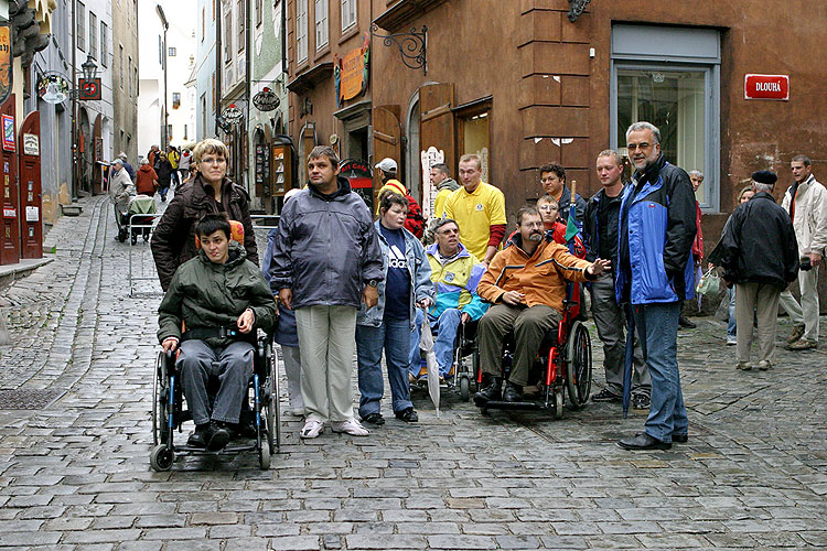 Disability Day, Day without Barriers, 8. - 9.9.2007, Český Krumlov, photo: © 2007 Lubor Mrázek