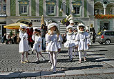 Krumlov pupils like live chess, football players came out winners in  Gmunden, 22nd September 2007, photo by: © 2007 Lubor Mrázek 