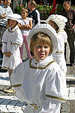 Krumauer Schüler als lebende Schachfiguren, Fußballspieler als Sieger in Gmunden, 22.9.2007, Foto: © 2007 Lubor Mrázek 