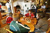 Krumlov pupils like live chess, football players came out winners in  Gmunden, 22nd September 2007, photo by: © 2007 Lubor Mrázek 