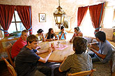 Krumlov pupils like live chess, football players came out winners in  Gmunden, 22nd September 2007, photo by: © 2007 Lubor Mrázek 