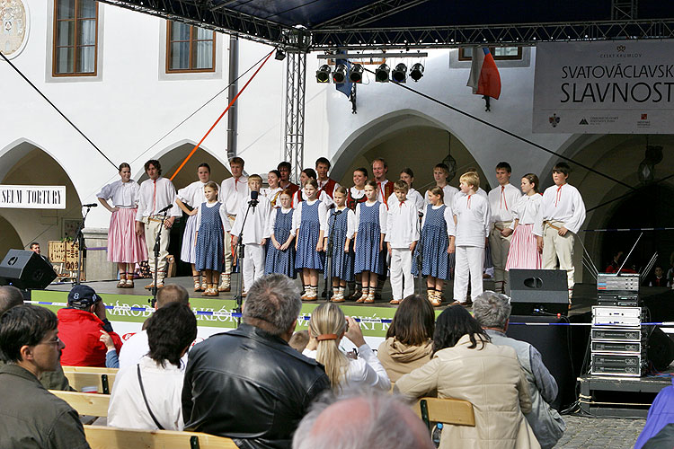 Saint Wenceslas Celebrations and International Folklore Festival, 28th - 30th September 2007, photo by: © 2007 Lubor Mrázek