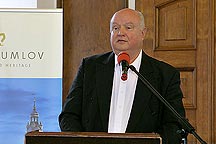 Horst Wadehn - předseda UNESCO-Welterbestätten Deutschland e.V, workshop Památky UNESCO - dědictví a kapitál pro budoucnost, 26.10.2007, foto: Lubor Mrázek 