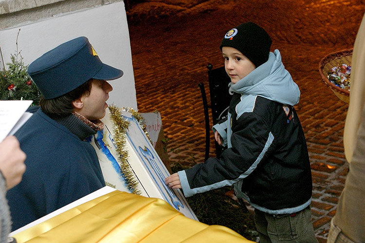 Advent 2007 in Český Krumlov im Bild