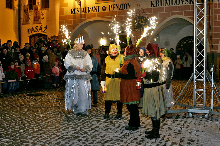 Českokrumlovský advent 2007 ve fotografiích