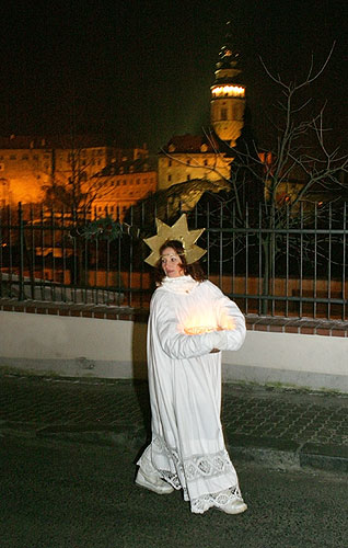 Advent 2007 in Český Krumlov im Bild