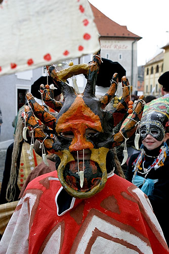 Masopust v Českém Krumlově, 5. února 2008, foto: © 2008 Lubor Mrázek