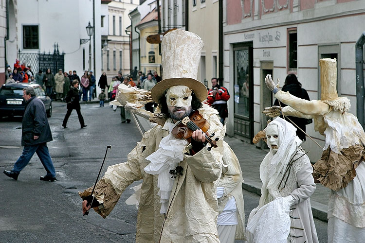 Masopust v Českém Krumlově, 5. února 2008, foto: © 2008 Lubor Mrázek