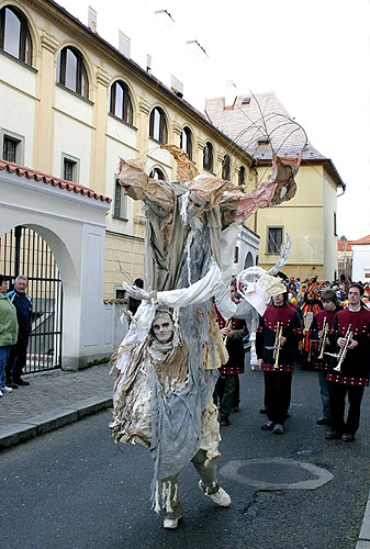 Masopust v Českém Krumlově, 5. února 2008, foto: © 2008 Lubor Mrázek