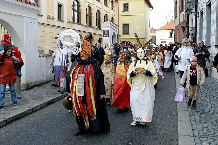 Masopust v Českém Krumlově, 5. února 2008, foto: © 2008 Lubor Mrázek