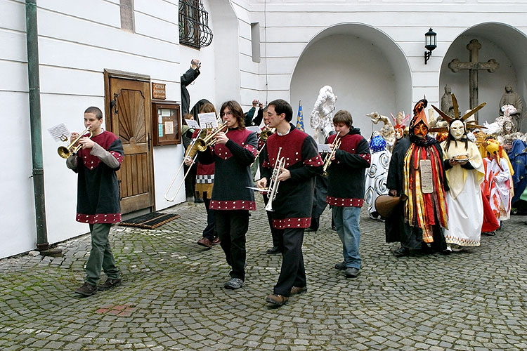 Masopust v Českém Krumlově, 5. února 2008, foto: © 2008 Lubor Mrázek