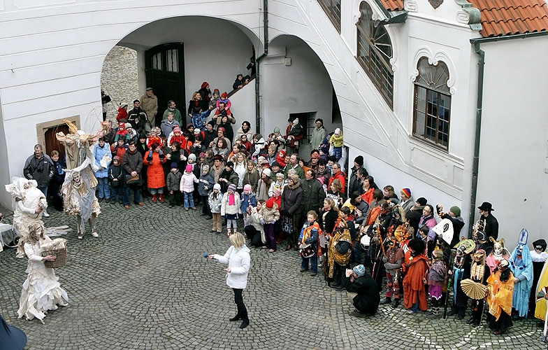 Masopust v Českém Krumlově, 5. února 2008, foto: © 2008 Lubor Mrázek