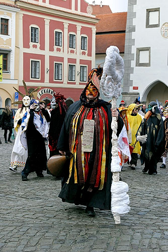 Masopust v Českém Krumlově, 5. února 2008, foto: © 2008 Lubor Mrázek