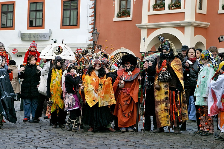 Masopust v Českém Krumlově, 5. února 2008, foto: © 2008 Lubor Mrázek