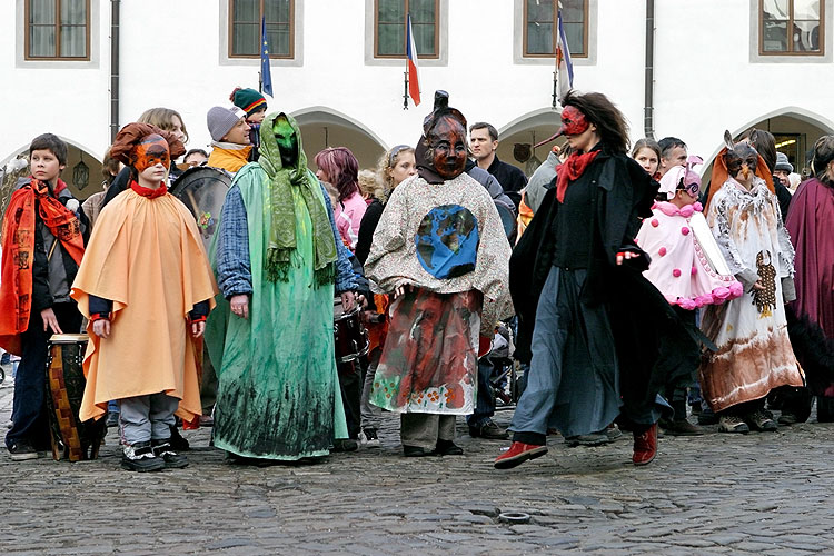 Masopust v Českém Krumlově, 5. února 2008, foto: © 2008 Lubor Mrázek