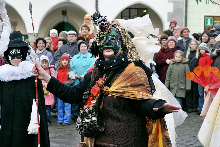 Masopust v Českém Krumlově, 5. února 2008, foto: © 2008 Lubor Mrázek