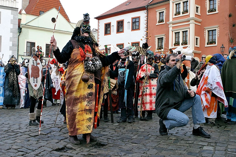 Masopust v Českém Krumlově, 5. února 2008, foto: © 2008 Lubor Mrázek