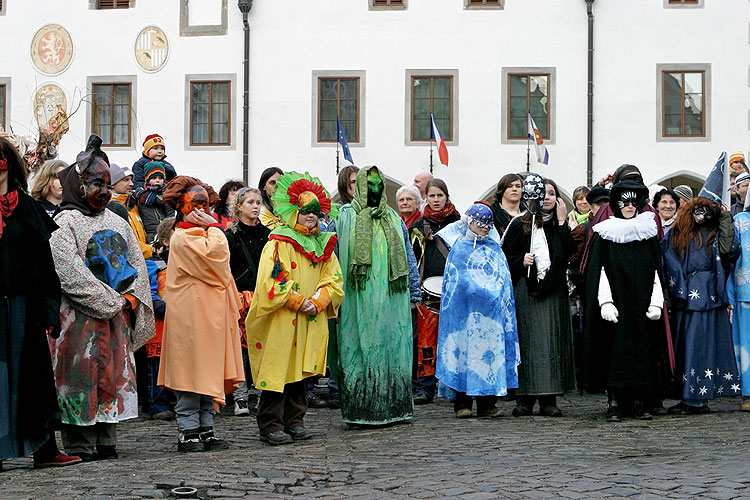 Masopust v Českém Krumlově, 5. února 2008, foto: © 2008 Lubor Mrázek