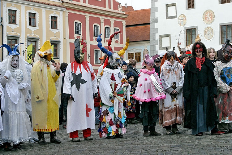 Masopust v Českém Krumlově, 5. února 2008, foto: © 2008 Lubor Mrázek