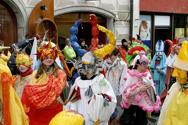 Masopust v Českém Krumlově, 5. února 2008, foto: © 2008 Lubor Mrázek