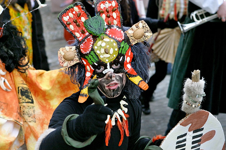 Masopust v Českém Krumlově, 5. února 2008, foto: © 2008 Lubor Mrázek