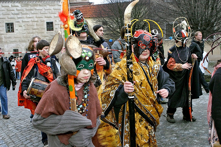 Masopust v Českém Krumlově, 5. února 2008, foto: © 2008 Lubor Mrázek