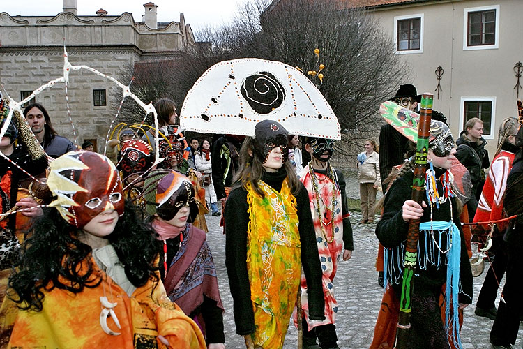 Masopust v Českém Krumlově, 5. února 2008, foto: © 2008 Lubor Mrázek