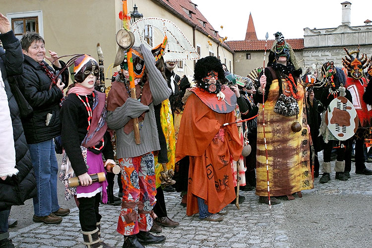 Masopust v Českém Krumlově, 5. února 2008, foto: © 2008 Lubor Mrázek