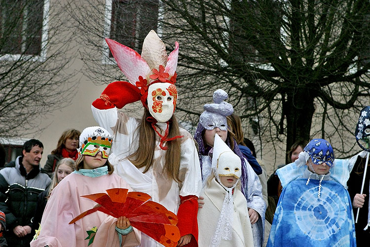 Masopust v Českém Krumlově, 5. února 2008, foto: © 2008 Lubor Mrázek