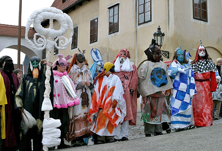 Masopust v Českém Krumlově, 5. února 2008, foto: © 2008 Lubor Mrázek