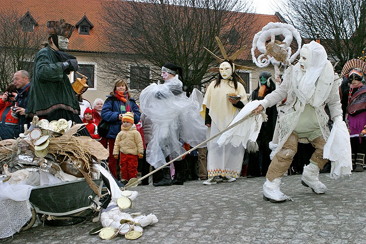 Masopust v Českém Krumlově, 5. února 2008, foto: © 2008 Lubor Mrázek