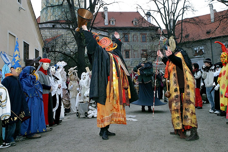 Masopust v Českém Krumlově, 5. února 2008, foto: © 2008 Lubor Mrázek