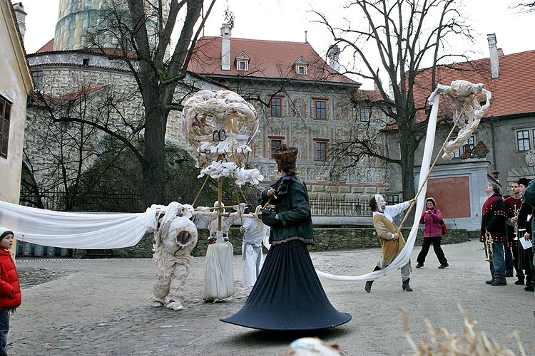 Masopust v Českém Krumlově, 5. února 2008, foto: © 2008 Lubor Mrázek