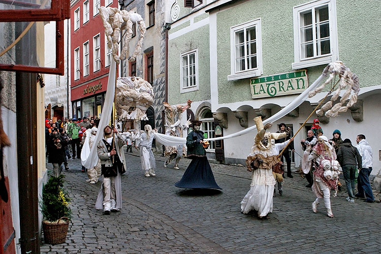 Masopust v Českém Krumlově, 5. února 2008, foto: © 2008 Lubor Mrázek