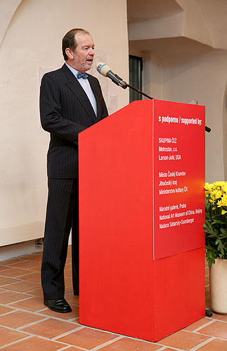 Vernisáž výstav v Egon Schiele Art Centru: Opera v obrazech, Tradiční čínská krajinomalba, Mladí umělci z Číny 2008, Jindřich Štreit a Jiří Surůvka, 4. dubna 2008, foto: © 2008 Lubor Mrázek
