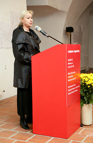 Vernisáž výstav v Egon Schiele Art Centru: Opera v obrazech, Tradiční čínská krajinomalba, Mladí umělci z Číny 2008, Jindřich Štreit a Jiří Surůvka, 4. dubna 2008, foto: © 2008 Lubor Mrázek