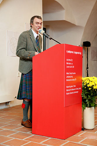 Vernisáž výstav v Egon Schiele Art Centru: Opera v obrazech, Tradiční čínská krajinomalba, Mladí umělci z Číny 2008, Jindřich Štreit a Jiří Surůvka, 4. dubna 2008, foto: © 2008 Lubor Mrázek
