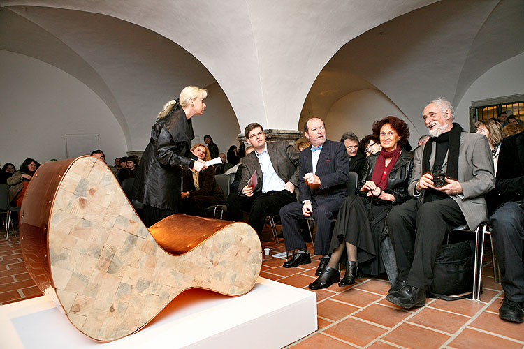 Vernisáž výstav v Egon Schiele Art Centru: Opera v obrazech, Tradiční čínská krajinomalba, Mladí umělci z Číny 2008, Jindřich Štreit a Jiří Surůvka, 4. dubna 2008, foto: © 2008 Lubor Mrázek