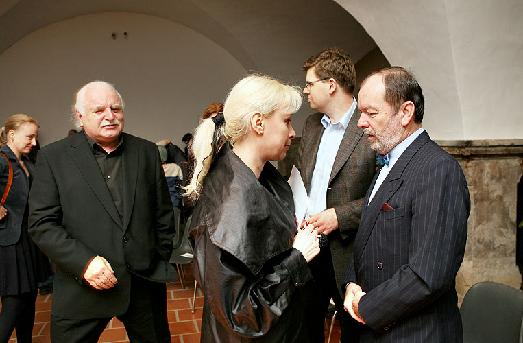 Vernisáž výstav v Egon Schiele Art Centru: Opera v obrazech, Tradiční čínská krajinomalba, Mladí umělci z Číny 2008, Jindřich Štreit a Jiří Surůvka, 4. dubna 2008, foto: © 2008 Lubor Mrázek