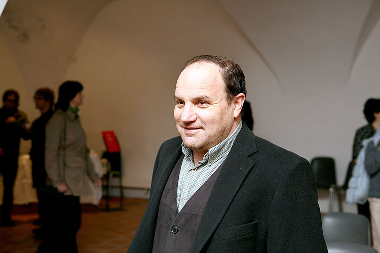 Vernisáž výstav v Egon Schiele Art Centru: Opera v obrazech, Tradiční čínská krajinomalba, Mladí umělci z Číny 2008, Jindřich Štreit a Jiří Surůvka, 4. dubna 2008, foto: © 2008 Lubor Mrázek