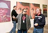 Vernisáž výstav v Egon Schiele Art Centru: Opera v obrazech, Tradiční čínská krajinomalba, Mladí umělci z Číny 2008, Jindřich Štreit a Jiří Surůvka, 4. dubna 2008, foto: © 2008 Lubor Mrázek 