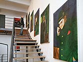 Vernisáž výstav v Egon Schiele Art Centru: Opera v obrazech, Tradiční čínská krajinomalba, Mladí umělci z Číny 2008, Jindřich Štreit a Jiří Surůvka, 4. dubna 2008, foto: © 2008 Lubor Mrázek 