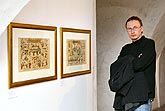 Vernisáž výstav v Egon Schiele Art Centru: Opera v obrazech, Tradiční čínská krajinomalba, Mladí umělci z Číny 2008, Jindřich Štreit a Jiří Surůvka, 4. dubna 2008, foto: © 2008 Lubor Mrázek 