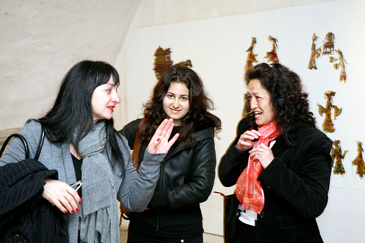 Vernisáž výstav v Egon Schiele Art Centru: Opera v obrazech, Tradiční čínská krajinomalba, Mladí umělci z Číny 2008, Jindřich Štreit a Jiří Surůvka, 4. dubna 2008, foto: © 2008 Lubor Mrázek