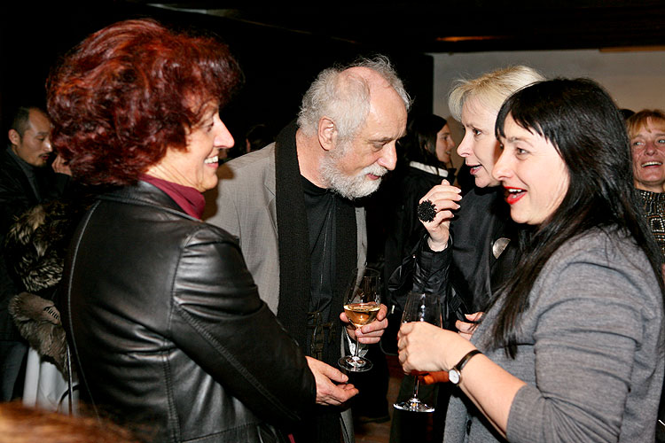 Opening of the exhibitions in Egon Schiele Art Centrum:  Opera in paintings, Traditional Chinese Landscape Painting, Young Artists from China 2008, Jindřich Štreit and Jiří Surůvka, 4. April 2008, photo by: © 2008 Lubor Mrázek